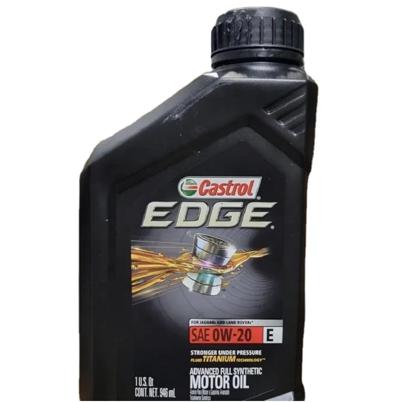 100% Real Cast EDGE 0W-20 Full Synthetic Motor Oil 1 Quart 6 Pack at Wholesale Price From United State