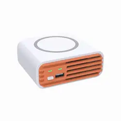 Mini 15W USB Wireless Fast Charger 3 In 1 Small Room Office Hotel Desktop Anion Generator Air Purifier