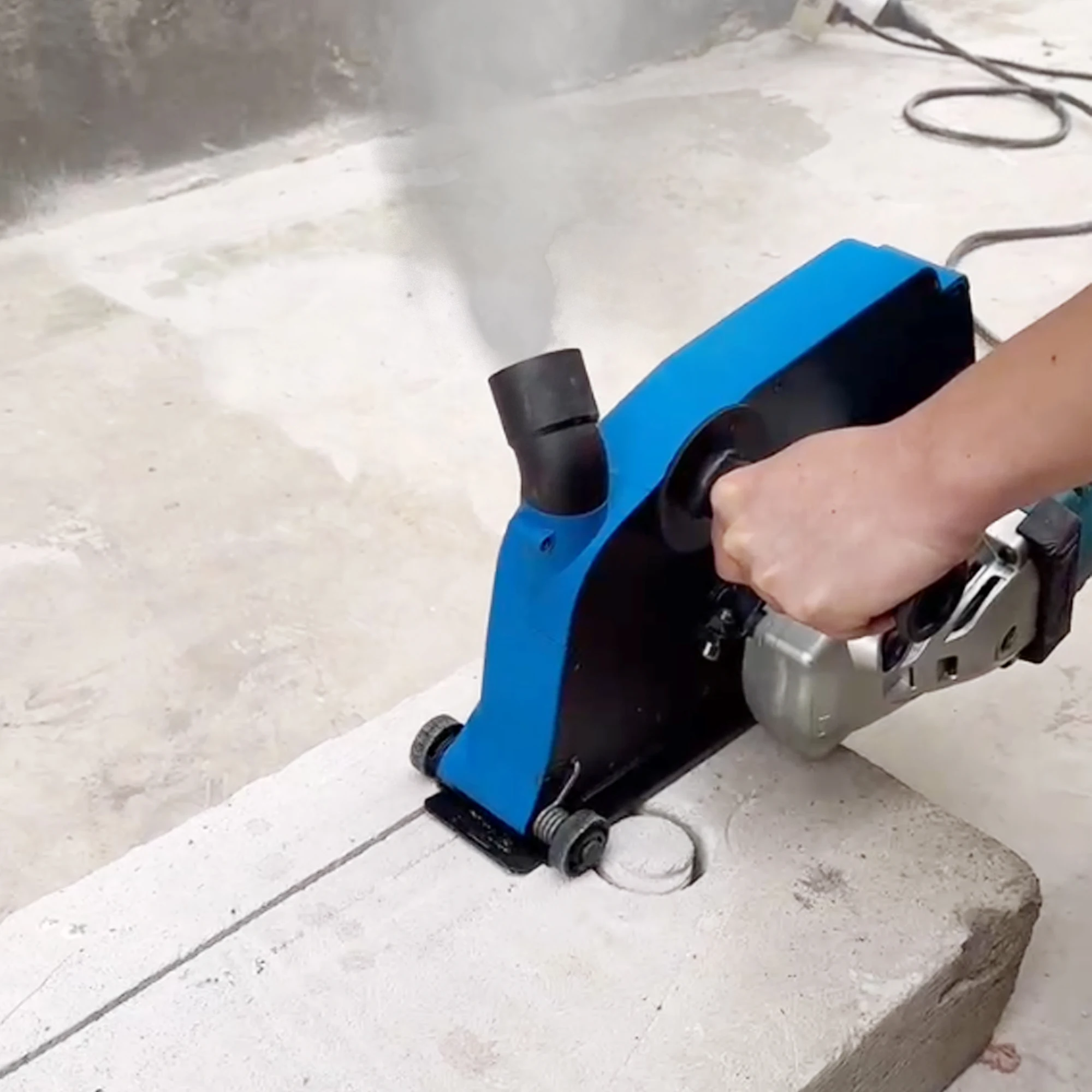 HERZO Power Tool Accessories Dust Shroud 9inch Dust Cover Protection for Angle Grinder