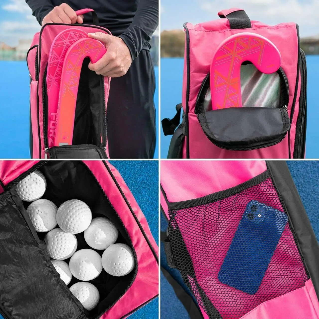 Wholesale Custom Waterproof Baseball Bat Protector Bags Fit in 4 Baseball Bats