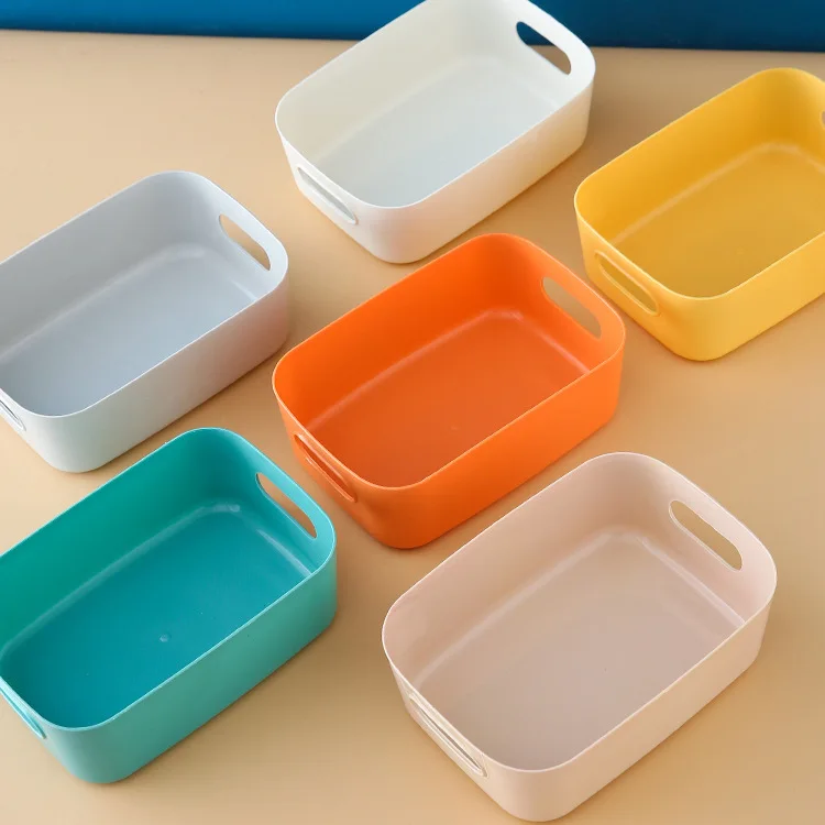 Hot Sale  Tabletop Drawer Organizer Multi-Usage 3 Size Storage Basket Storage Drawers And Multi-Functional Plastic Box Storage
