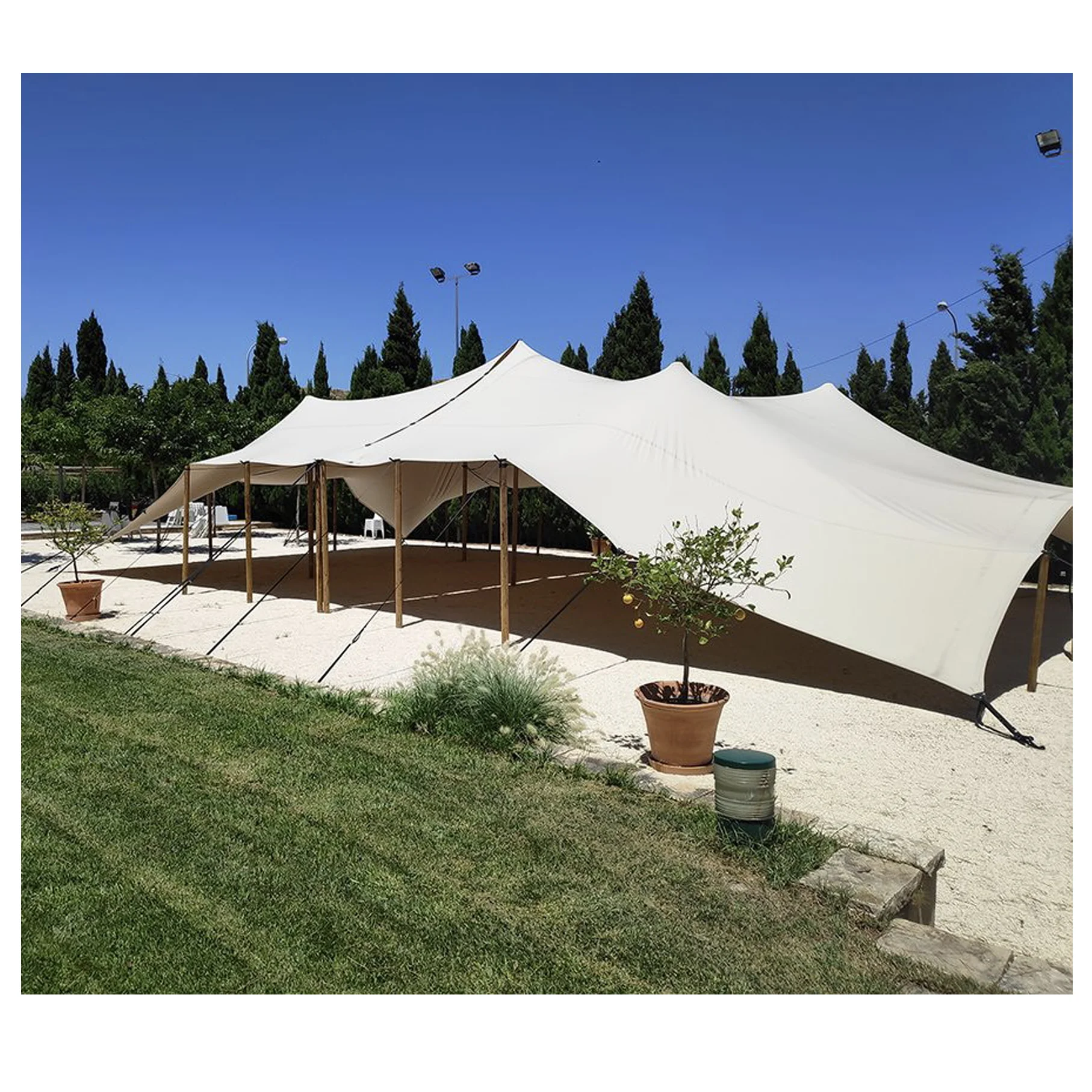 Strong Fabric 20x10M Marquee Outdoor Bedouin Stretch Event Tent For Sale
