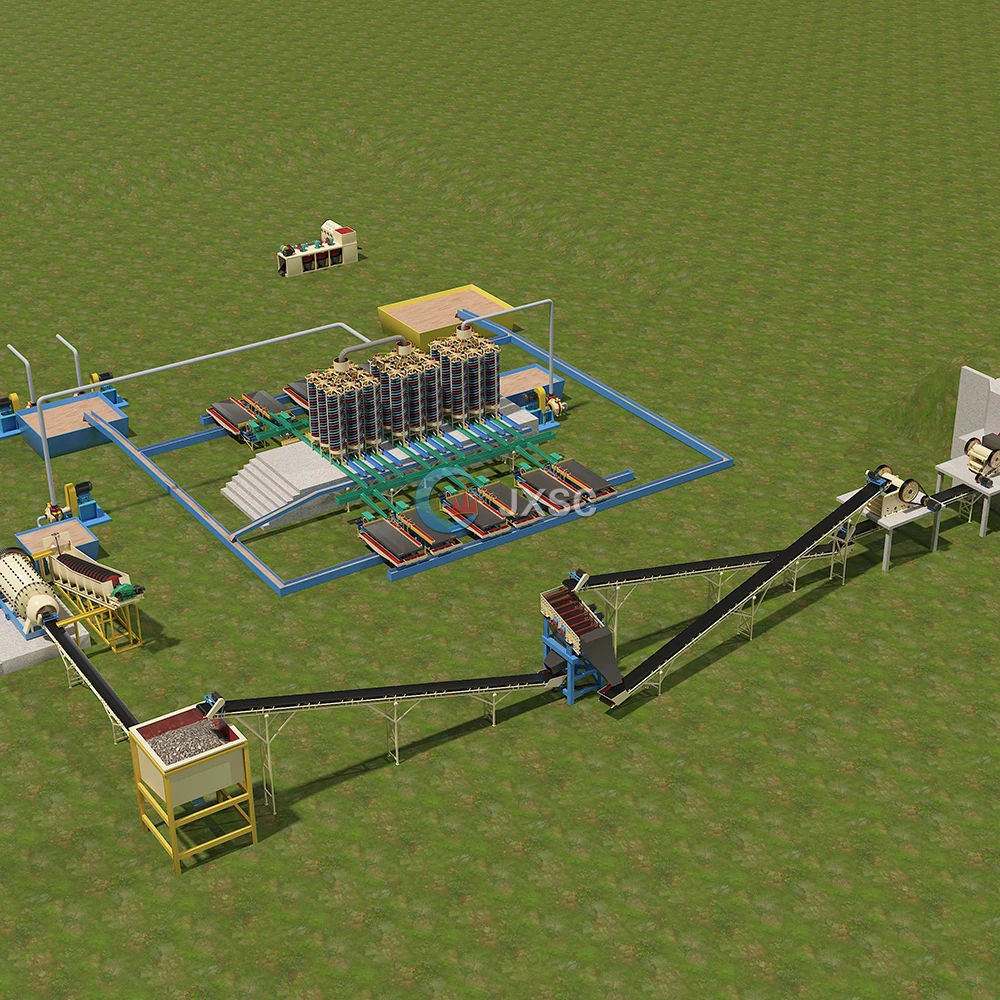 High Recovery Ratio DR Congo Coltan Mining Washing Process Plant