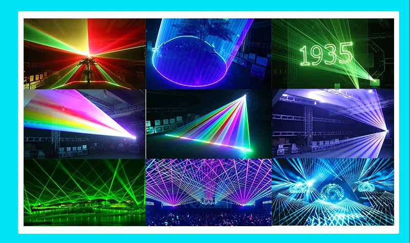 Professional animation moving waterproof 30w rgb full color christmas equipment sky outdoor laser light