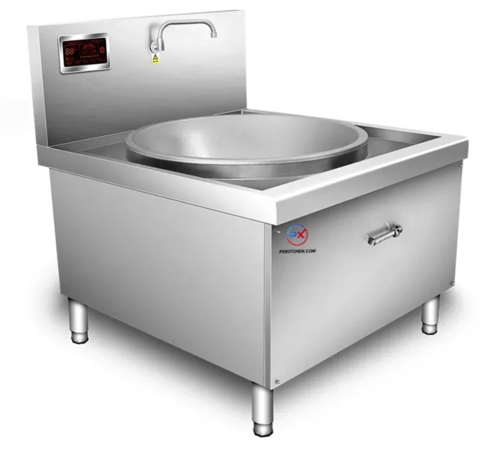 wholesale price commercial stove kitchen 15kw Slip control Commercial electromagnetic big cooker