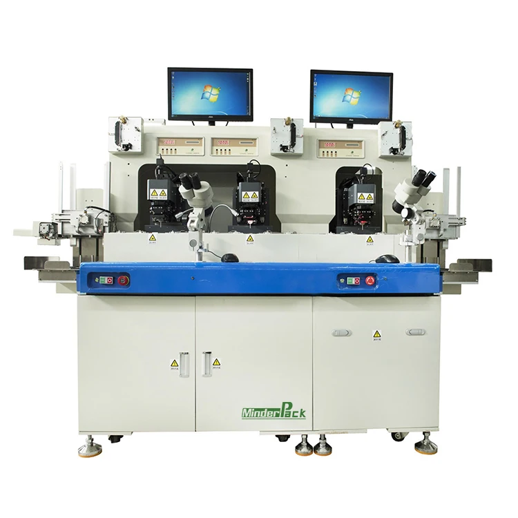 three welding head/Automatic Ultrasonic Lithium Battery Wire Bonding Machine/18650 battery pack
