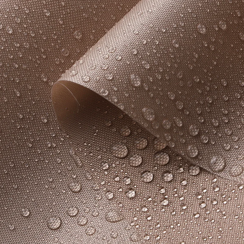 420D 150gsm Polyester oxford Sun proof PU coated Tarp Fabric waterproof oxford fabric for mash room tent