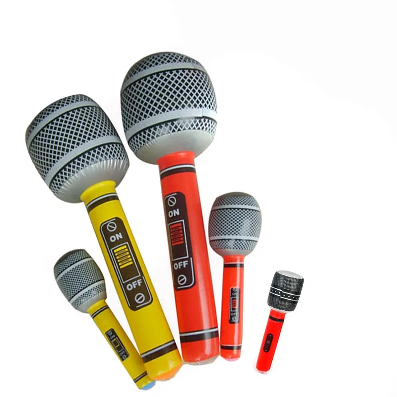 Wholesale PVC giant inflatable instruments Uppblasbar microphone