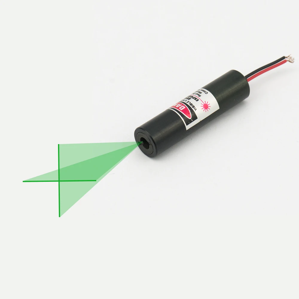 X mark laser 520nm 30mw 50mw blue green 3-5vdc Crosshair Laser Module  pointer for laser marking