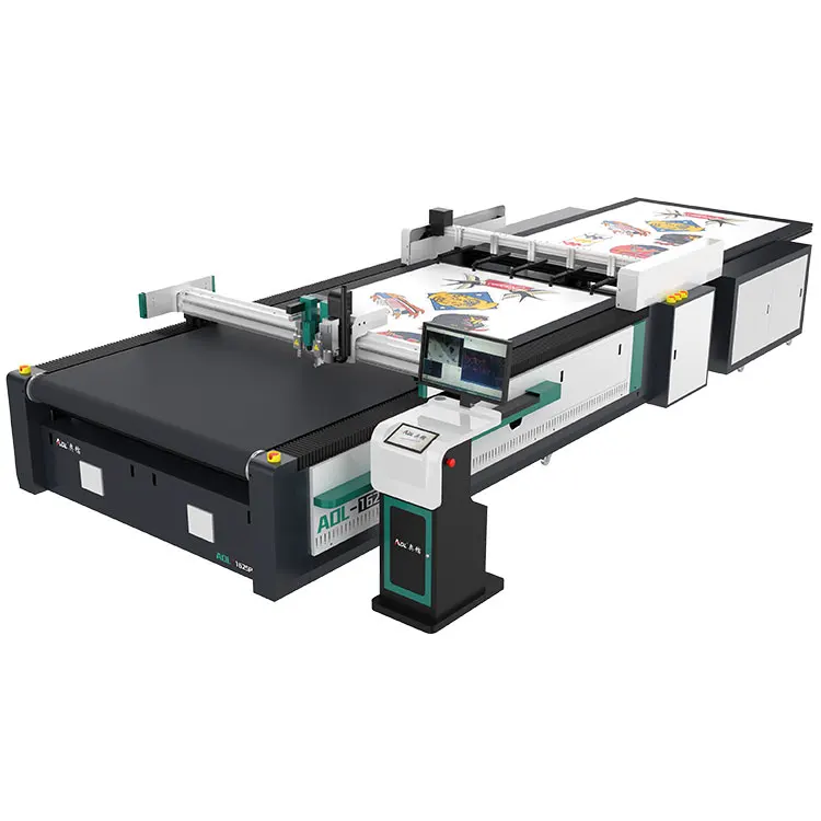AOL cnc автоматическая плата КТ ячеистая доска колеблющийся нож машина для высечки картонных коробок бумажных стаканчиков
