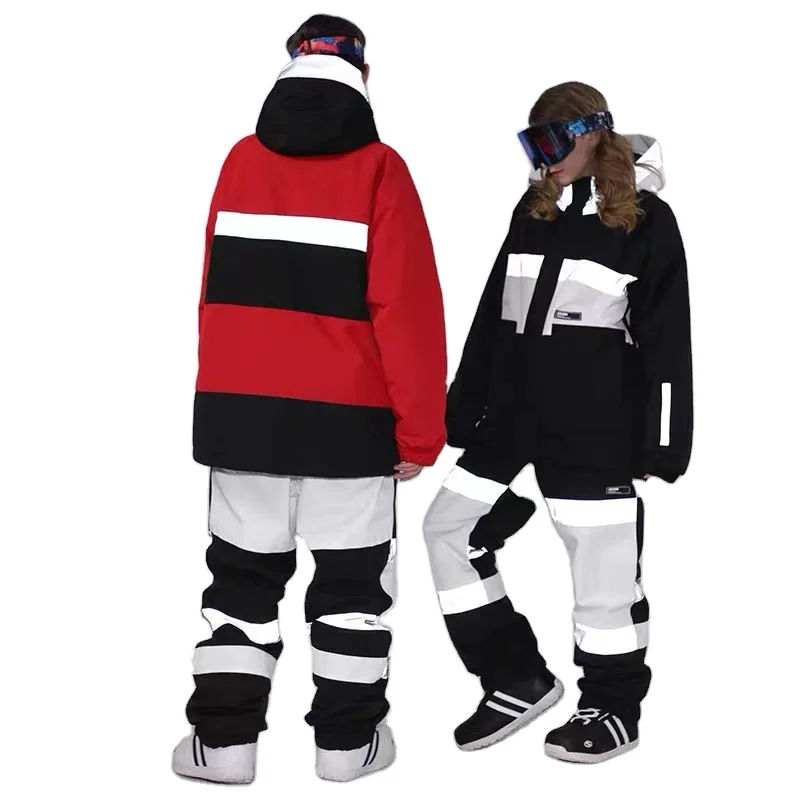 Профессиональный производитель лыж, флуоресцентная Фирменная лыжная куртка для мужчин и женщин