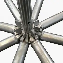 Construction Materials Hot Dipped Galvanized Ring Lock Scaffolding Double Ledgers for Building Construction