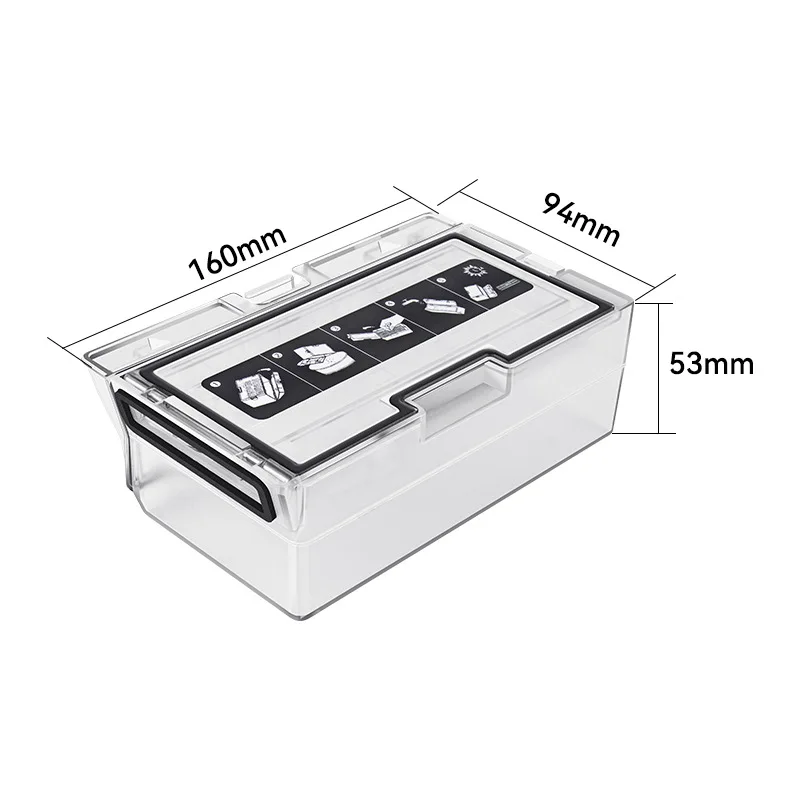 Robot Vacuum Cleaner Spare Parts Accessories dust Filter box dust Bin for Xiaomi roborock S8 S8+ S8 Pro ultra