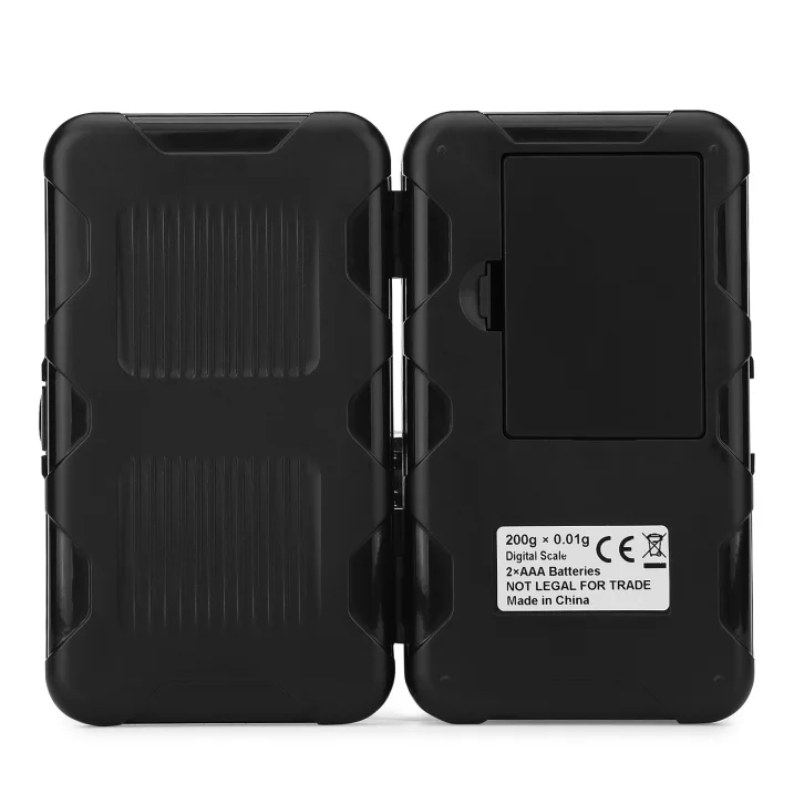 200g 0.01g Digital Pocket Scale Jewelry Gold Gram Scale with Weight 100g