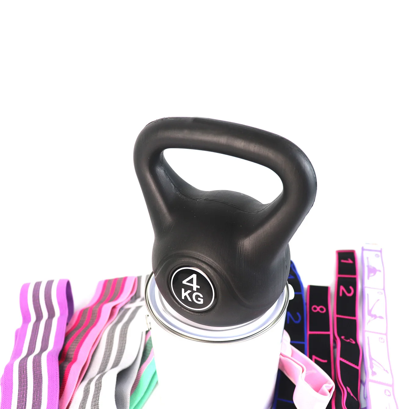 Wholesale Unisex Solid Kettlebell Fitness Household Training Adjustable Squatting Arm Lifting 24kg Weight 5kg G.W Customizable