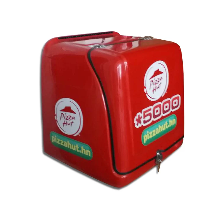 
Pizza motorcycle Boxes with Removable Shelf for Keep Food Warm and Drink cool Model NO.JYB-05 