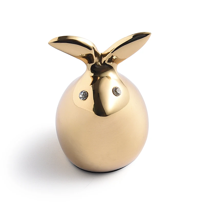 Gold Brass Metal School Office Home Tabletop Decorative Table Decor Paper Weight