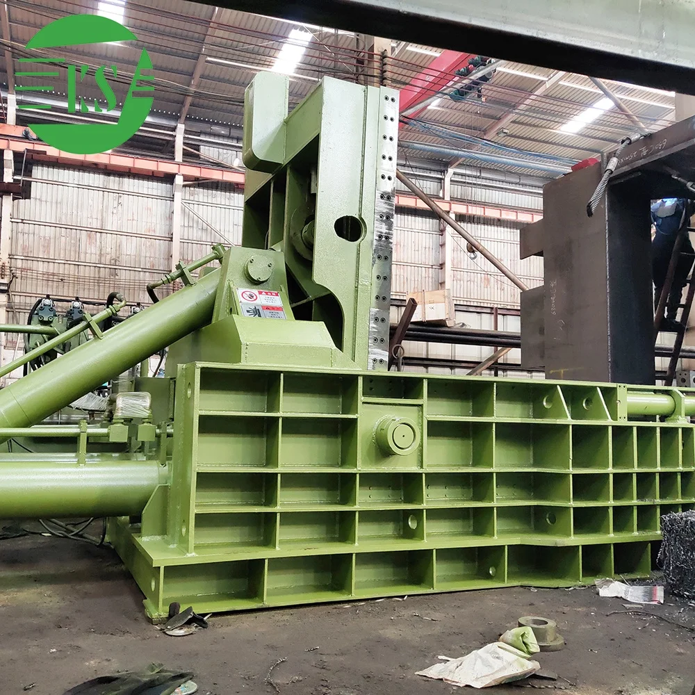 Keshang Iron Aluminum Scrap Baling Press Hydraulic Metal Baler Machine Y81-200T
