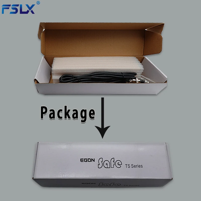 FSLX Safety Light Curtain Human Safety Protection Light Sensor Modulated Infrared Light Curtain Sensor Photoelectric Sensor