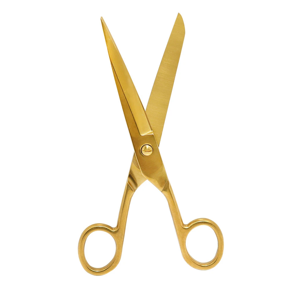 Профессиональные Парикмахерские ножницы 7 дюймов Heavy Duty Gold режущие бумажные для
