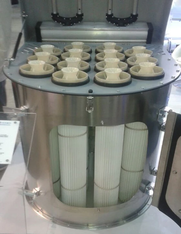 Pneumatically filled cement silos powder bin industrial cyclone pulse air jet dust collectors-Silo venting