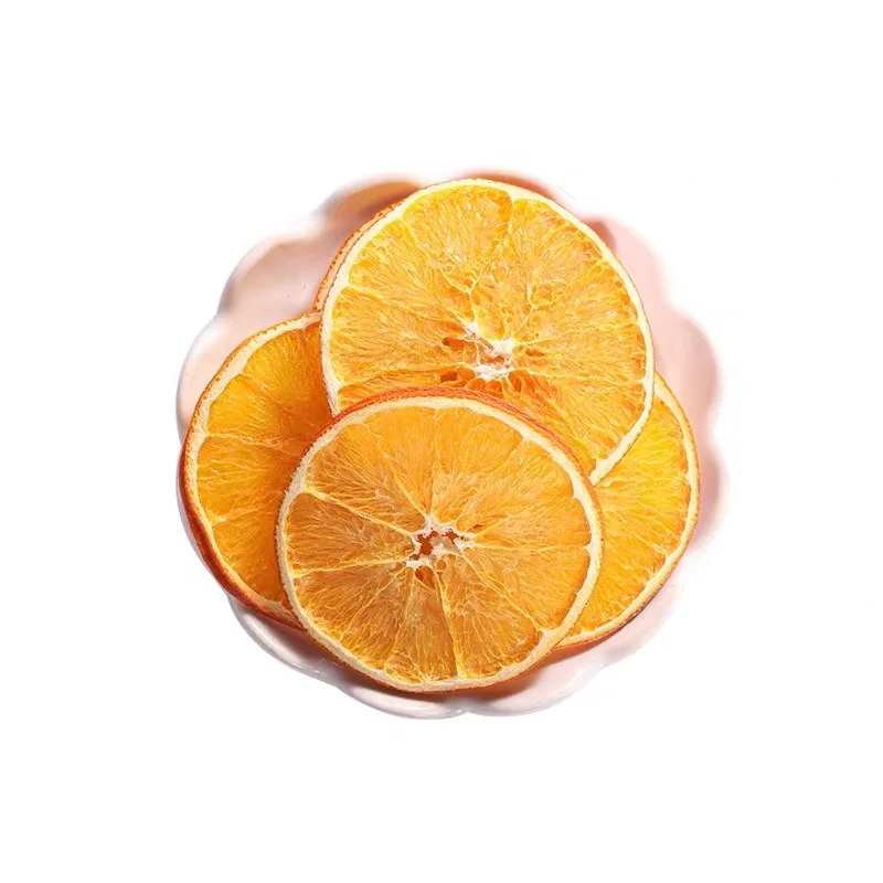 Wholesale 100% Natural Frozen Dried Fruit Freeze Dried Orange Slices Citrus Sinensis Dry Fruits Dehydrated Dry Bulk Vacuum Pack