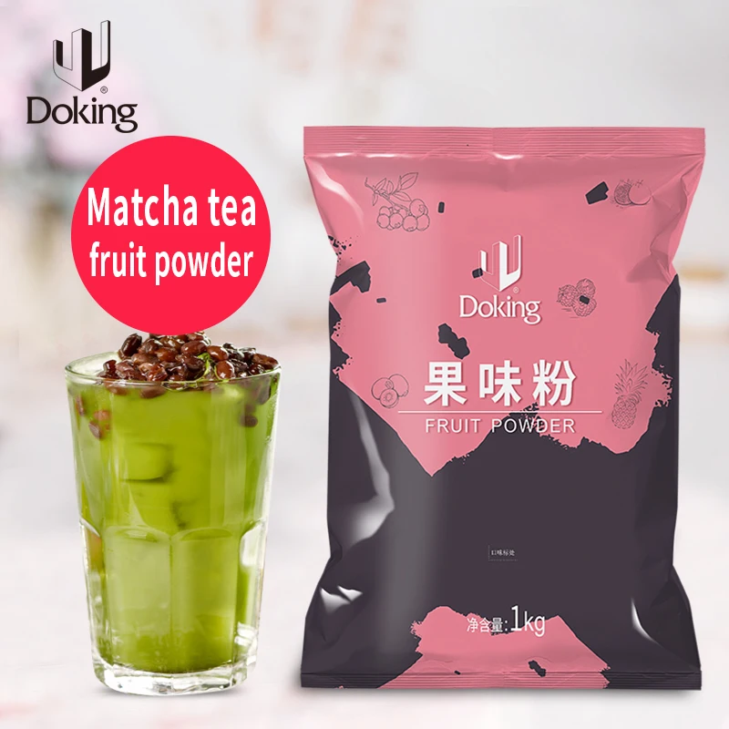 Customized OEM factory sells discount price quality powder product milk tea materials bubble tea ingredient matcha flavor powder