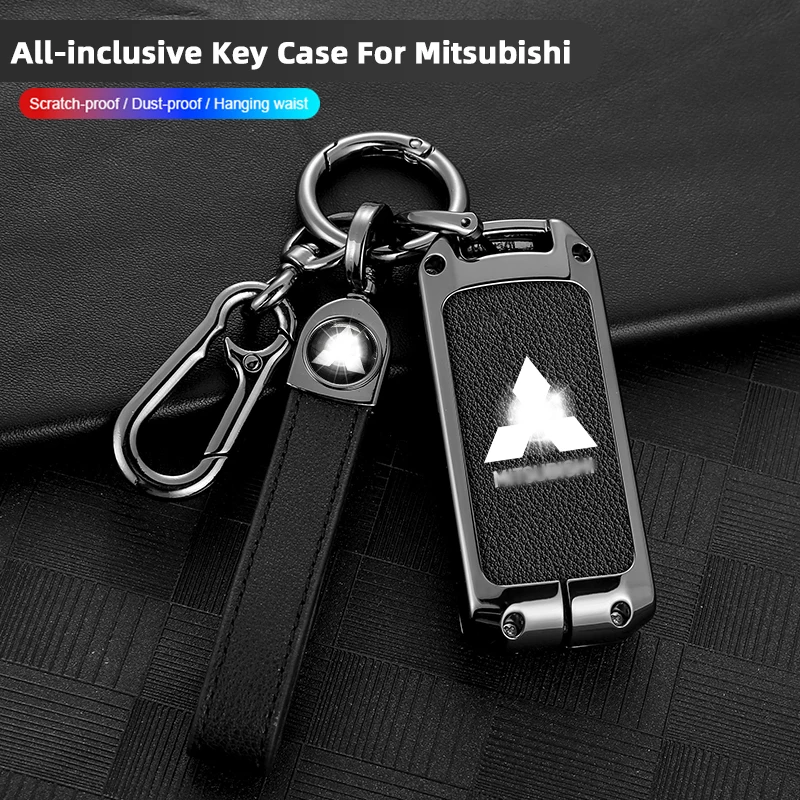 hot selling Suitable for Mitsubishi car key cover OUTLANDER ASX L200 fortis Lancer PAJERO sport automobile key fob case