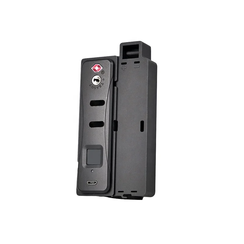 B19 новый продукт индивидуальный чемодан умный электронный Сейф встроенный замок со сканером отпечатков пальцев для чемодана