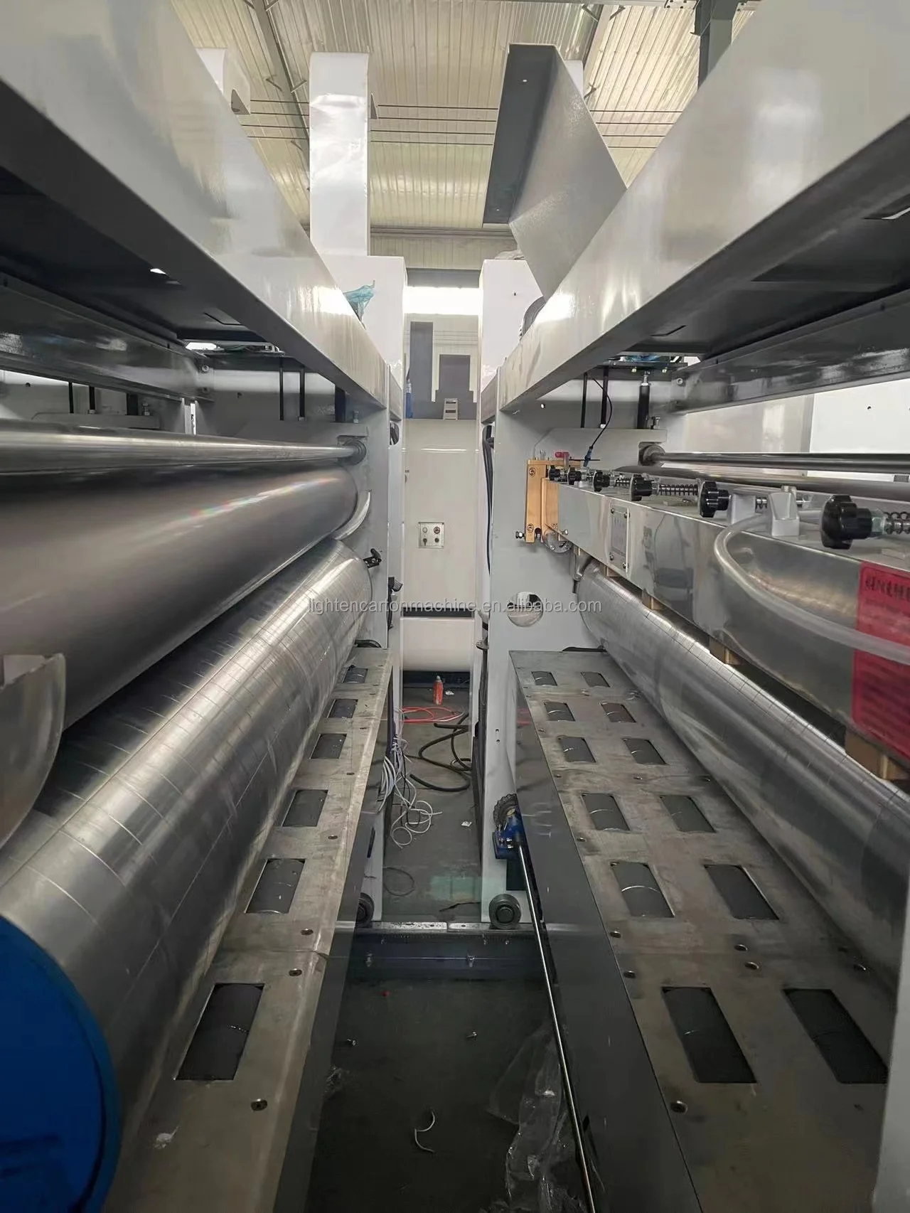 Fully Automatic Type Corrugated Cardboard Box Making Machine Printing Slotting Die Cutting Machine