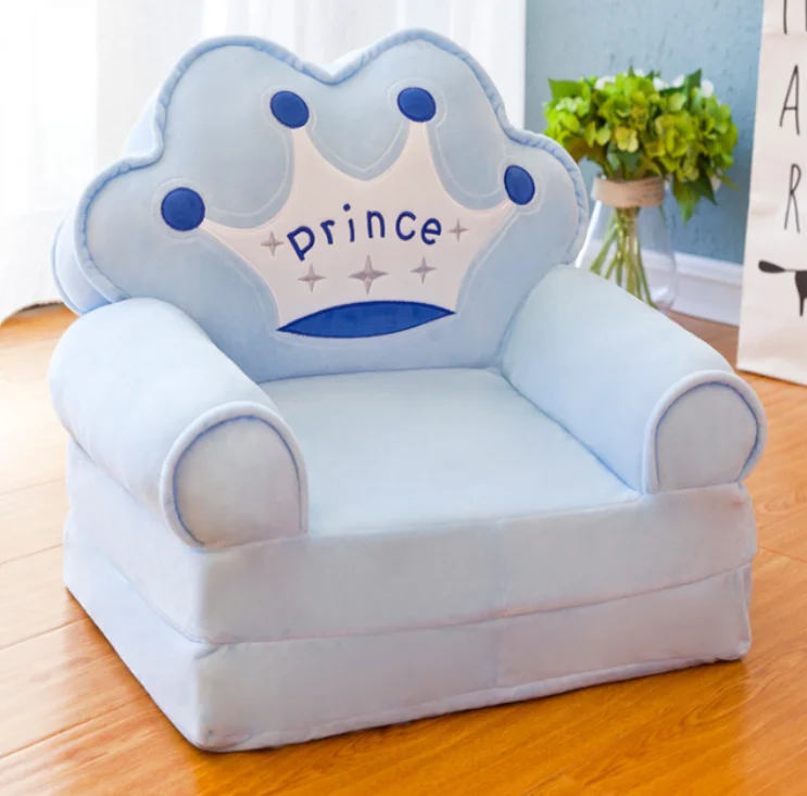 New Style  Furniture Living Room Children Baby Mini Folding Plush Sofa