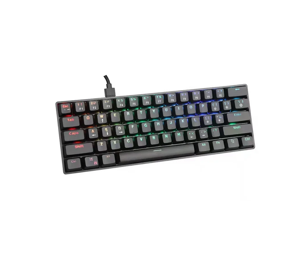 Custom Laptop Keyboard Gift Box Backlight Machinery 61 Key Keyboard Gaming
