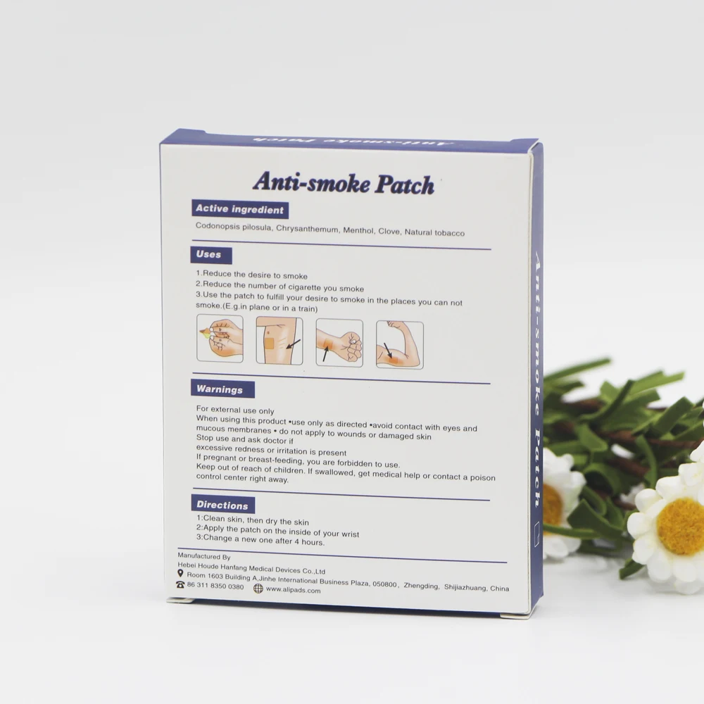 Горячая Распродажа, продукт против сигарет! Пластырь для остановки курения