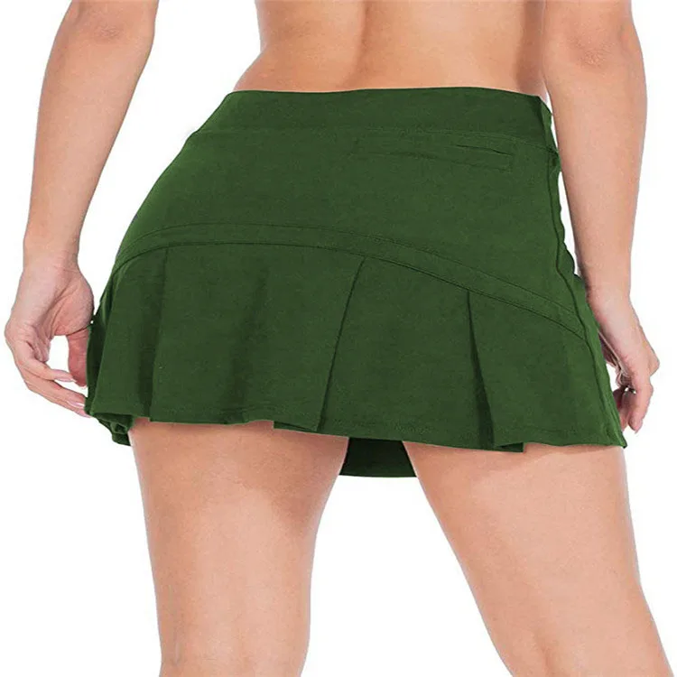 
High Waist Skirt Women Golf Pleated Wear Sportswear Custom Shorts Sexy Tennis Dresses 