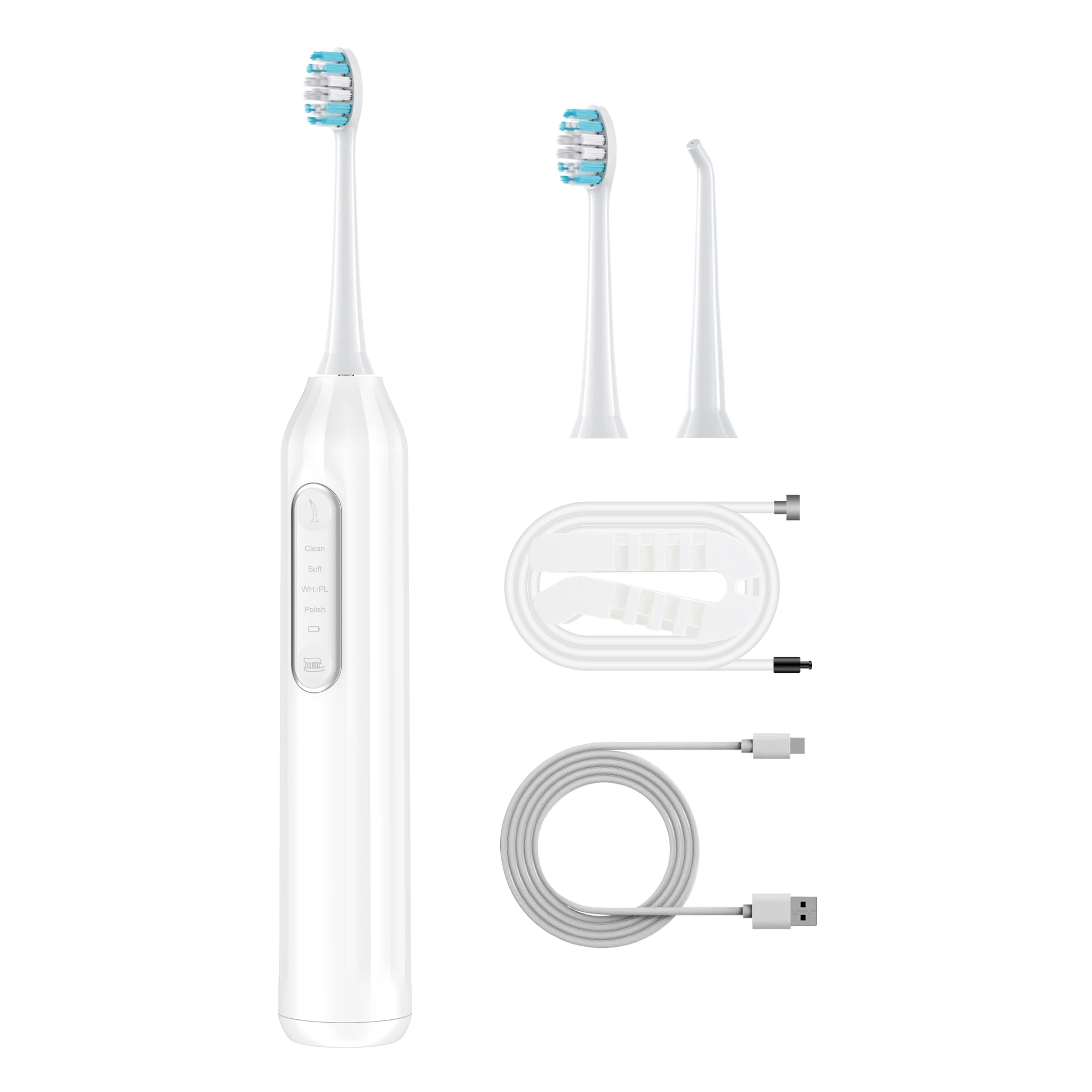 Wholesale Automatic Wireless Rechargeable Electric Toothbrush Oral Irrigator IPX7 Water Flosser Electric Toothbrush Holder