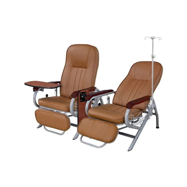 Hospital Medical Blood Collection Infusion Reclining iv infusion chair Transfusion Chair For Sale