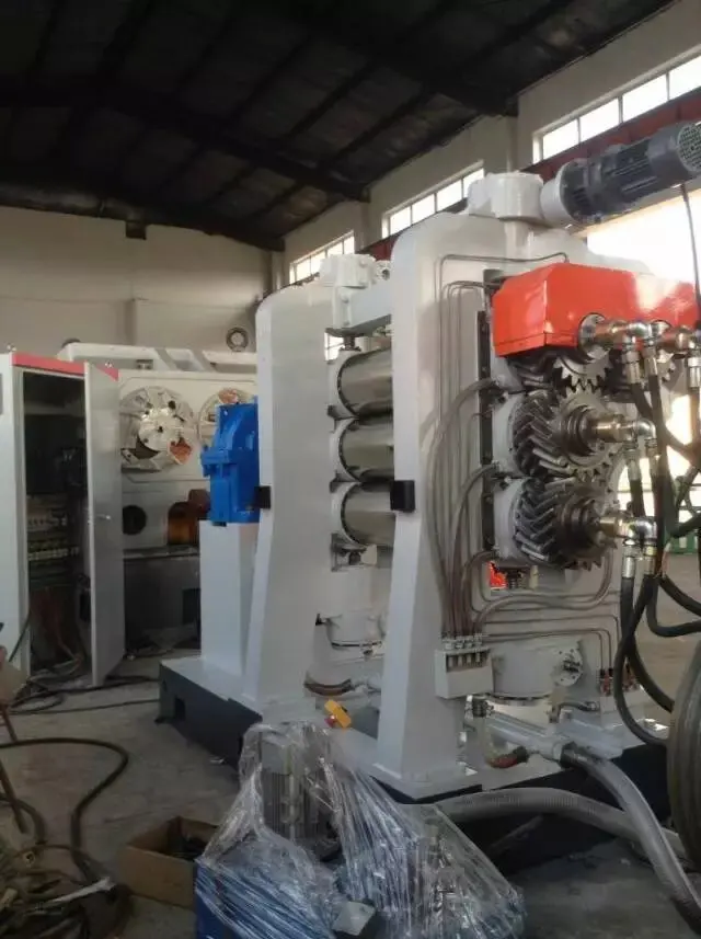 XY 360*1120 three roll rubber sheet calender machine mills price