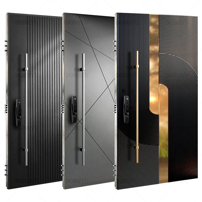 High Quality Stainless Steel Entrance Door Front Entrance Doors Exterior Doors for house