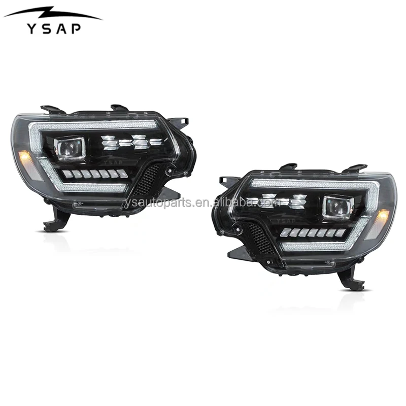New LED car lights accessories for 2012 2013 2014 2015 Tacoma headlights headlamp
