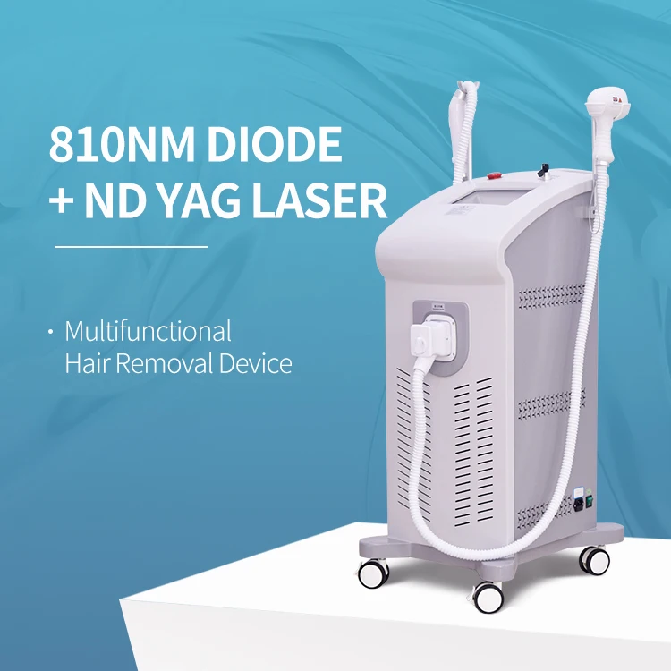 Permanent Hair Removal 808nm Diode Laser 2in1 Pico Laser Eyebrow Washing Machine for Sale