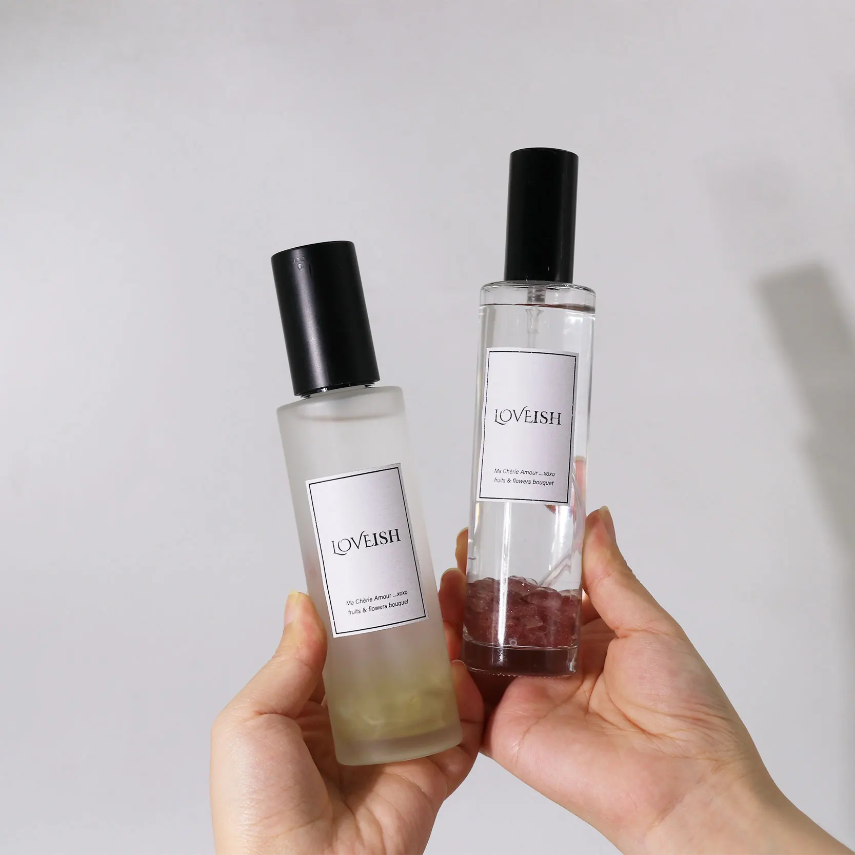 Custom Healing Crystal Infused Essential Oil Organic Clothes Fragrance Bathroom Deodorant Lasting Fragrance Room Spray