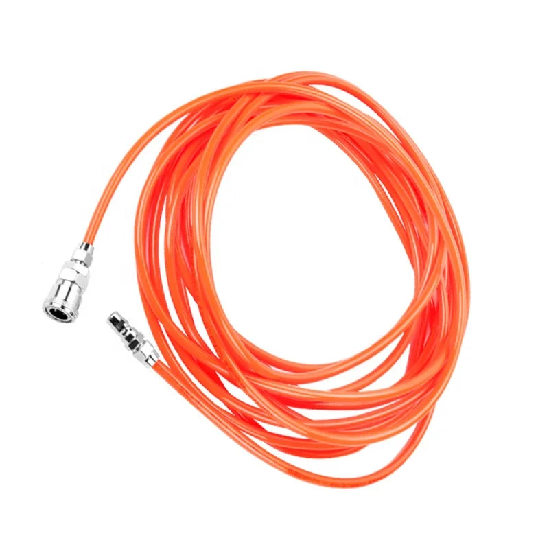 Пневматическая полиуретановая пластиковая полиуретановая трубка 8 мм оранжевого цвета