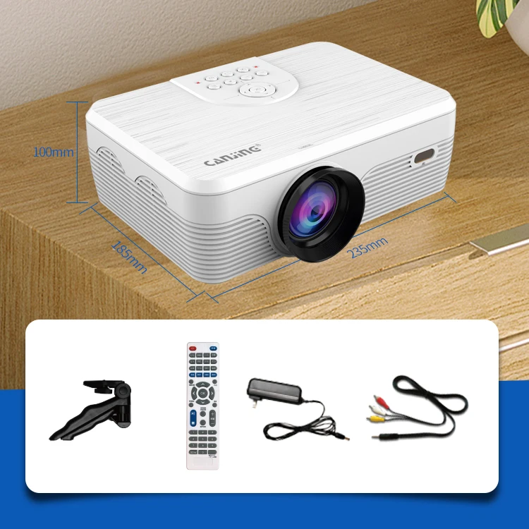 Native 720P Compact HDMI TV 4k Projector Ultra Short Throw Holographic Projector