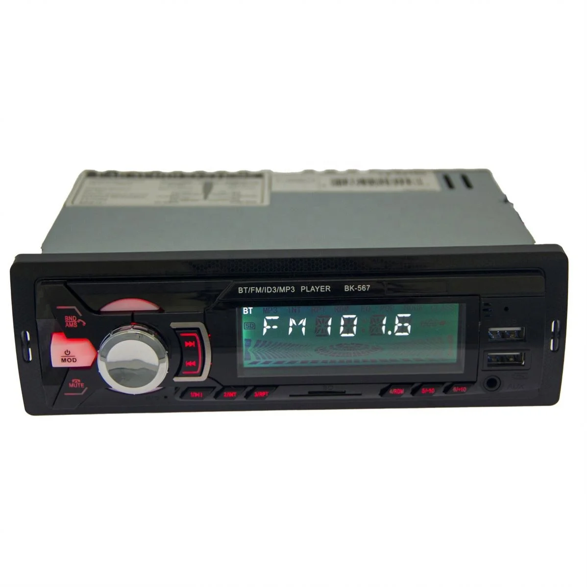 Oem пользовательский логотип поддерживает Fm автомобильный передатчик Dvd Vcd Cd Mp3 Mp4 плеер