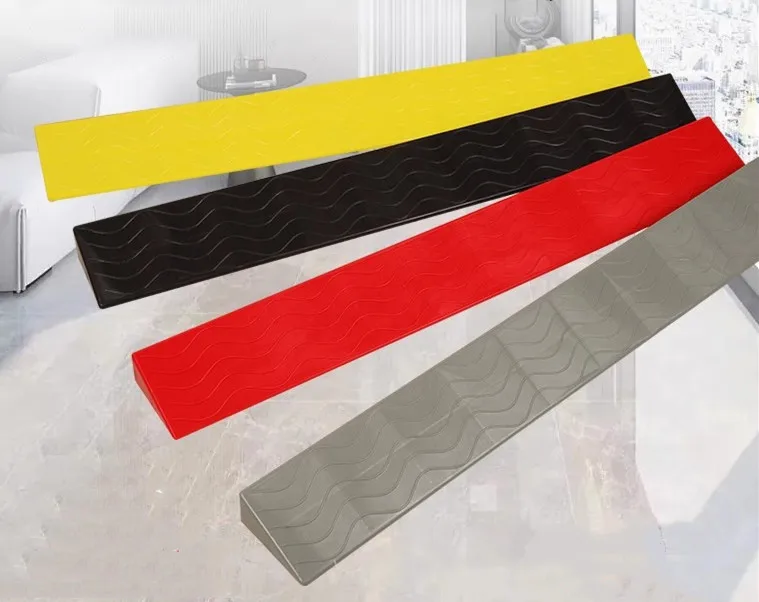 3.5cm high plastic slope pad ramp along the slope plastic step pad step curb ramp