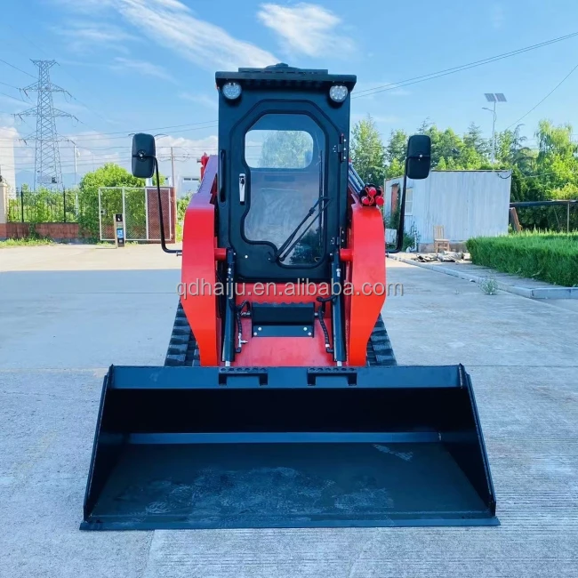 Powerful HJT50  track skid steer loader 700kg price