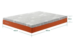 Factory Full King Size Custom Gel Luxury Hotel Single Double Bed Mattress Memory Foam Mattress In A Box