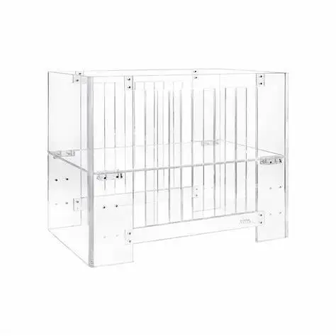Высокого класса люкс прозрачный акриловый плексиглас Perspex Lucite детские кроватки акриловая кроватка детская кровать хит продаж