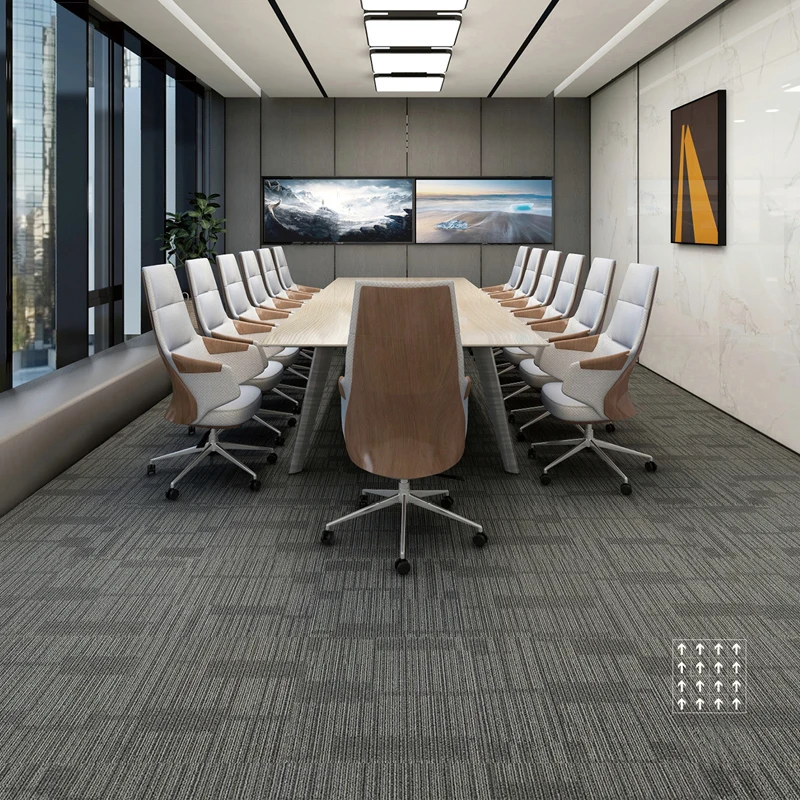 Nylon square hotel commercial banquet hall flooring carpet tiles commercial 50x50 floor