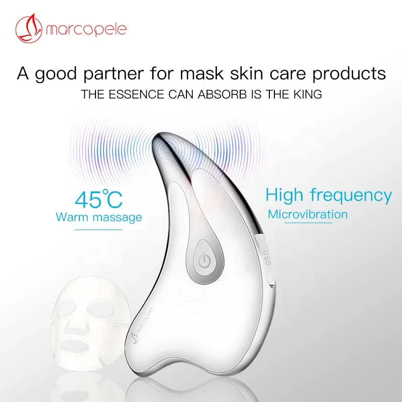  Innovation Products 2021 Silicone Face Massager Electric Massage Machine Tool Skin tightening Dolphin Guasha
